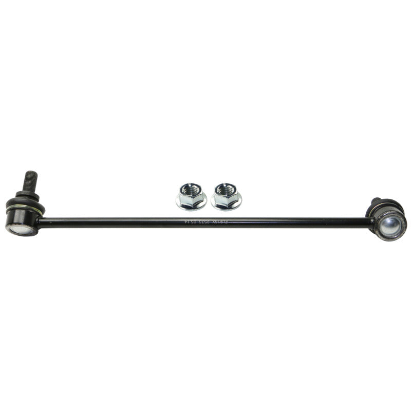 Moog front right sway bar link for Acura RDX 2013-2018, automotive suspension part with metal rod and mounting bushings