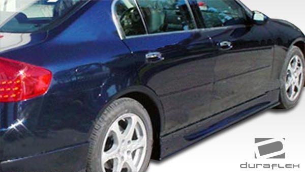 2003-2006 Infiniti G Sedan Duraflex Sigma Side Skirts