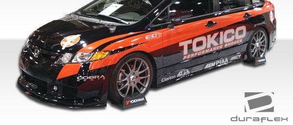 2006-2011 Honda Civic Duraflex B-2 Side Skirts