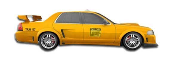 1998-2007 Ford Crown Victoria Duraflex GT Concept Side Skirts