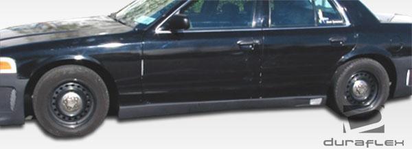 1998-2007 Ford Crown Victoria Duraflex GT Concept Side Skirts