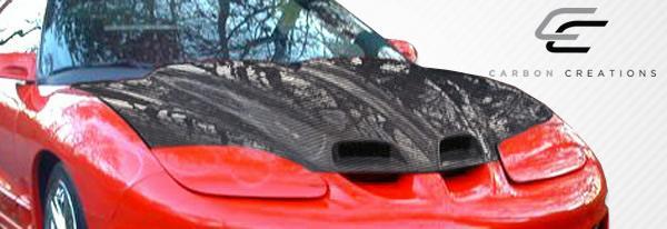 1998-2002 Pontiac Firebird Carbon Creations WS-6 Carbon Fiber Hood