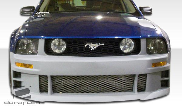 Duraflex GT Concept front bumper for 2005-2009 Ford Mustang, showcasing sleek design and durable automotive body parts.