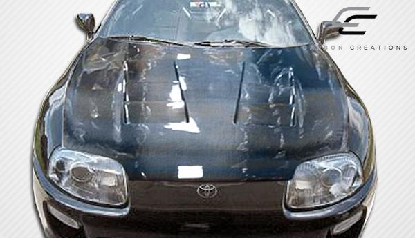 1993-1998 Toyota Supra Carbon Creations TS-1 Carbon Fiber Hood