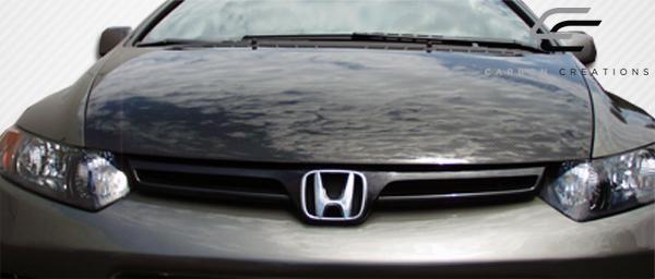 2006-2011 Honda Civic Carbon Creations OEM Look Carbon Fiber Hood