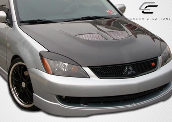 2004-2007 Mitsubishi Lancer Carbon Creations Evo Carbon Fiber Hood