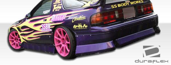 1986-1991 Mazda RX7 Duraflex B-Sport Side Skirts