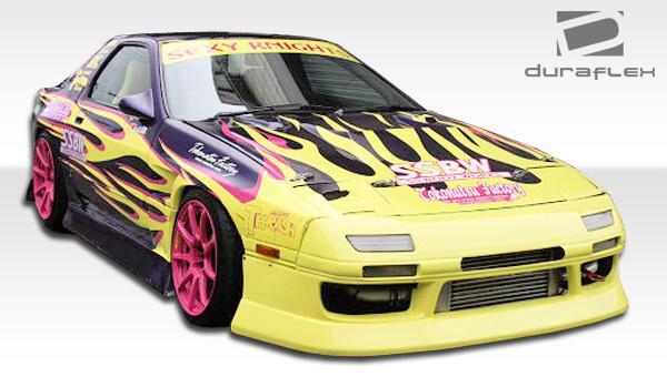 1986-1991 Mazda RX7 Duraflex B-Sport Side Skirts