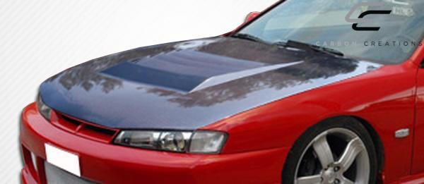 1997-1998 Nissan 240SX Carbon Creations D-1 Carbon Fiber Hood
