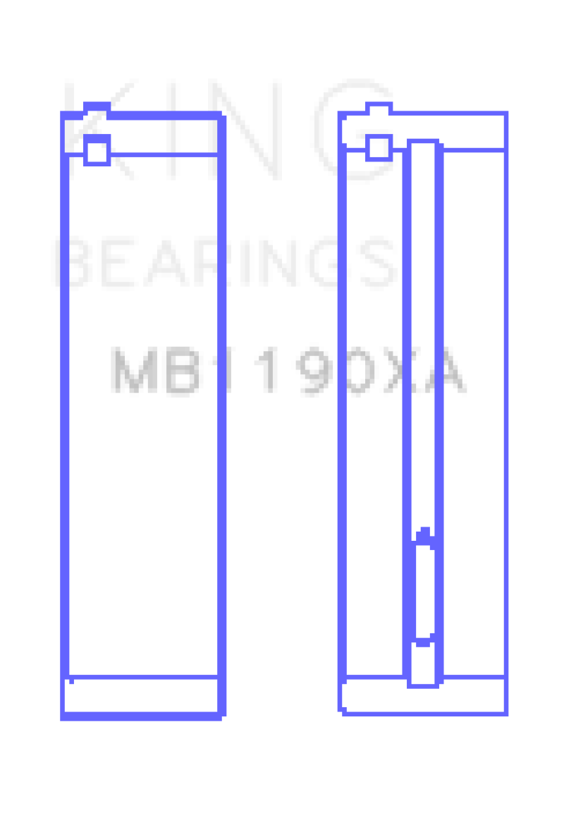 King Engine Bearings 2003-2005 Dodge Sprinter Van Standard Main Bearing Set