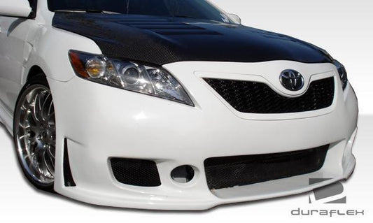 Duraflex front bumper for 2007-2009 Toyota Camry, B-2 model, showing the sleek, aerodynamic design and mounting points.