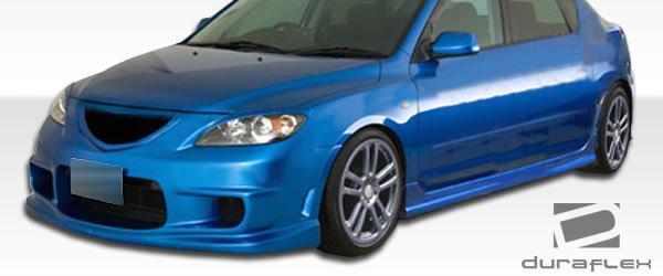 2004-2009 Mazda 3 Duraflex I-Spec Side Skirts