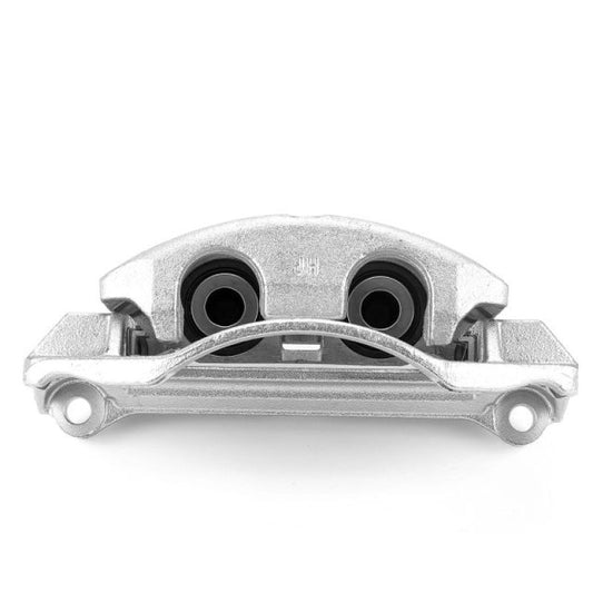 PowerStop rear right OE brake caliper with bracket for Chevrolet Silverado 2500 HD (2011-2019) in black finish.
