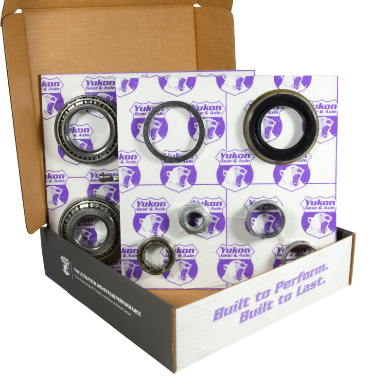 Yukon Gear rear pinion install kit for 10.5-inch GM 14 Bolt with 4.11 gear ratio, includes ring and pinion components.