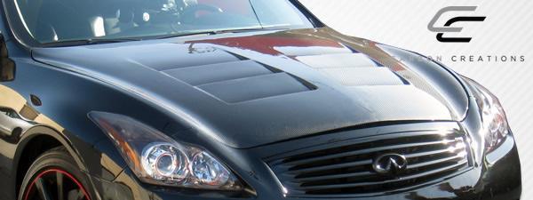 2008-2015 Infiniti G Coupe Carbon Creations GT Concept Carbon Fiber Hood