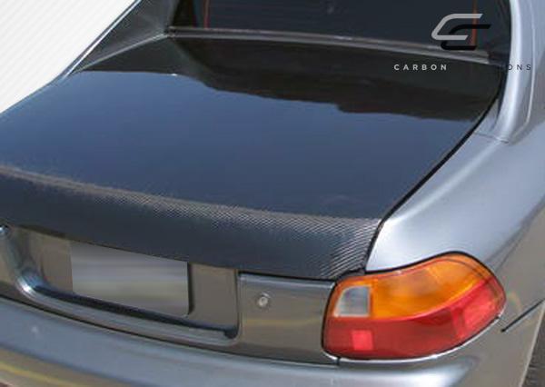 1993-1997 Honda Del Sol Carbon Creations OEM Look Carbon Fiber Trunk