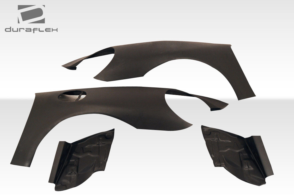 1999-2004 Porsche 911 Carrera 996 997 Duraflex GT-3 RS Front End Conversion Kit - 4 Piece