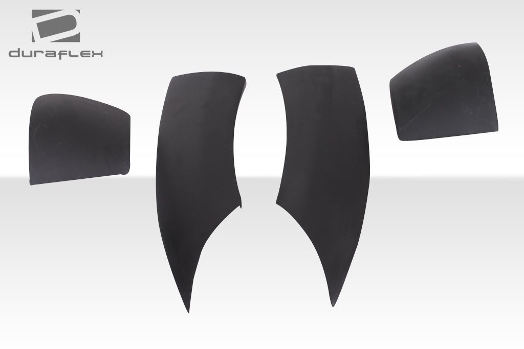 2003-2006 Porsche Cayenne Duraflex G-Sport Wide Body Rear Fender Flares - 6 Piece