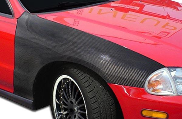 1993-1997 Honda Del Sol Carbon Creations OEM Look Carbon Fiber Fender