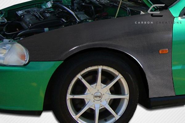1993-1997 Honda Del Sol Carbon Creations OEM Look Carbon Fiber Fender