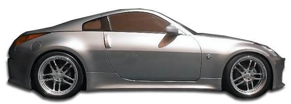 2003-2008 Nissan 350Z Duraflex V-Speed Side Skirts