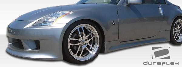 2003-2008 Nissan 350Z Duraflex V-Speed Side Skirts