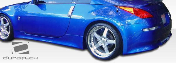 2003-2008 Nissan 350Z Duraflex V-Speed Side Skirts