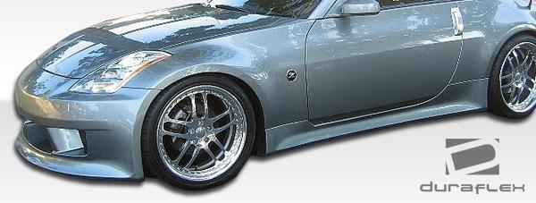 2003-2008 Nissan 350Z Duraflex V-Speed Side Skirts