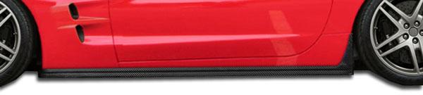 1997-2004 Chevrolet Corvette Carbon Creations ZR Edition Carbon Fiber Side Skirts