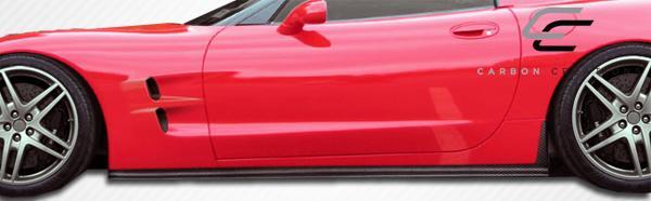 1997-2004 Chevrolet Corvette Carbon Creations ZR Edition Carbon Fiber Side Skirts