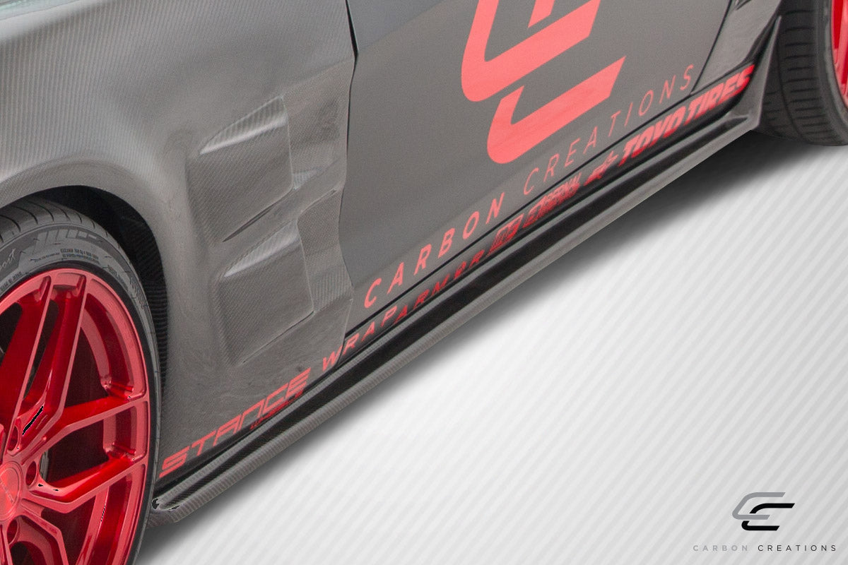2005-2013 Chevrolet Corvette Carbon Creations ZR Edition Carbon Fiber Side Skirts
