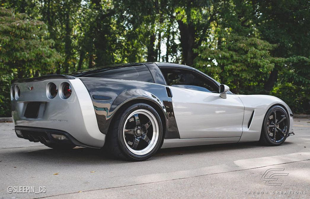 2005-2013 Chevrolet Corvette Carbon Creations ZR Edition Carbon Fiber Fender