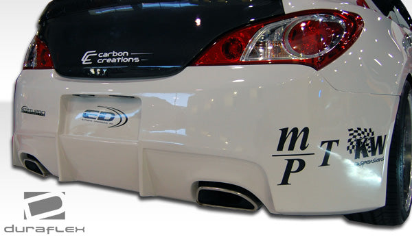 2010-2016 Hyundai Genesis Coupe 2DR Duraflex Circuit Rear Bumper Cover - 1 Piece