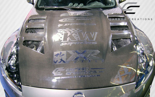 2009-2020 Nissan 370Z Carbon Creations Circuit Carbon Fiber Hood