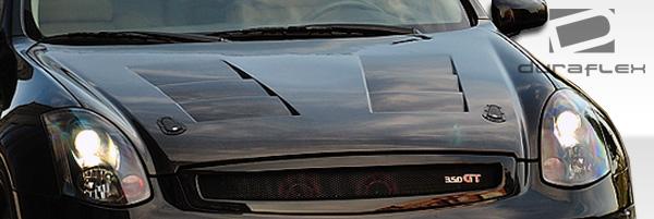 2003-2007 Infiniti G Coupe Duraflex TS-1 Hood