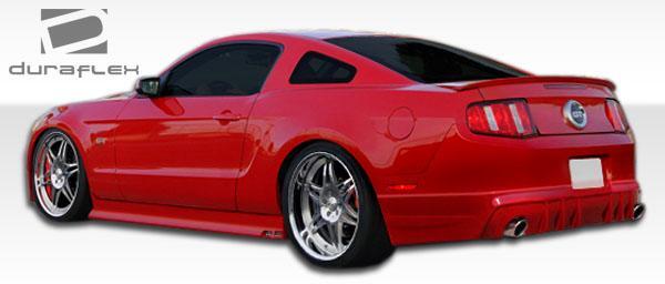 2005-2014 Ford Mustang Duraflex Racer 3 Side Skirts