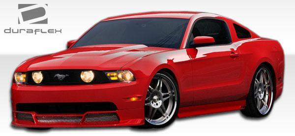 2005-2014 Ford Mustang Duraflex Racer 3 Side Skirts