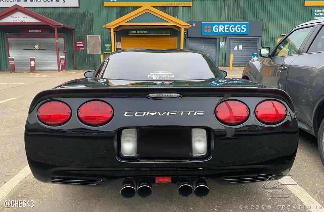 1997-2004 Chevrolet Corvette Carbon Creations S-Design Carbon Fiber Rear Wing
