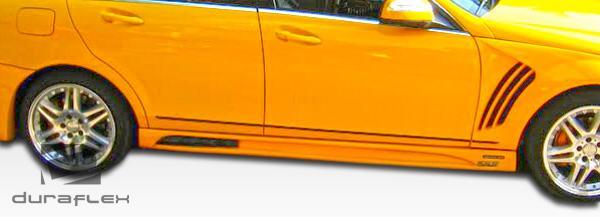 2008-2014 Mercedes C Class Duraflex W-1 Side Skirts