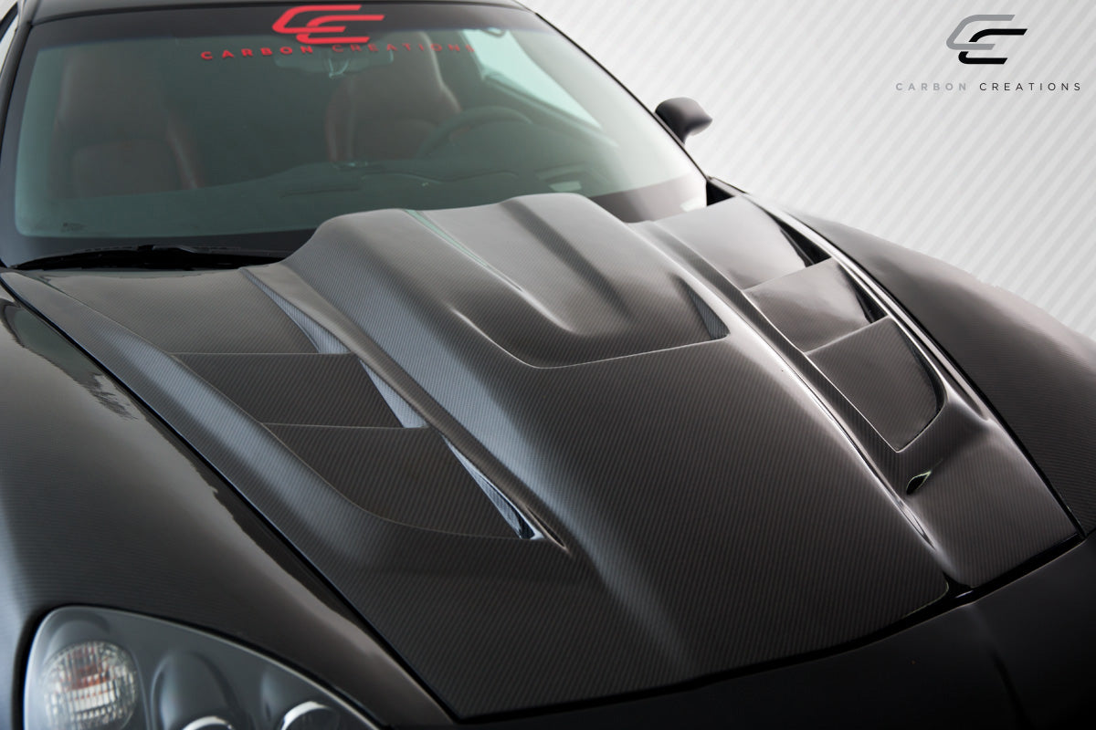 2005-2013 Chevrolet Corvette Carbon Creations ZR Edition 2 Carbon Fiber Hood