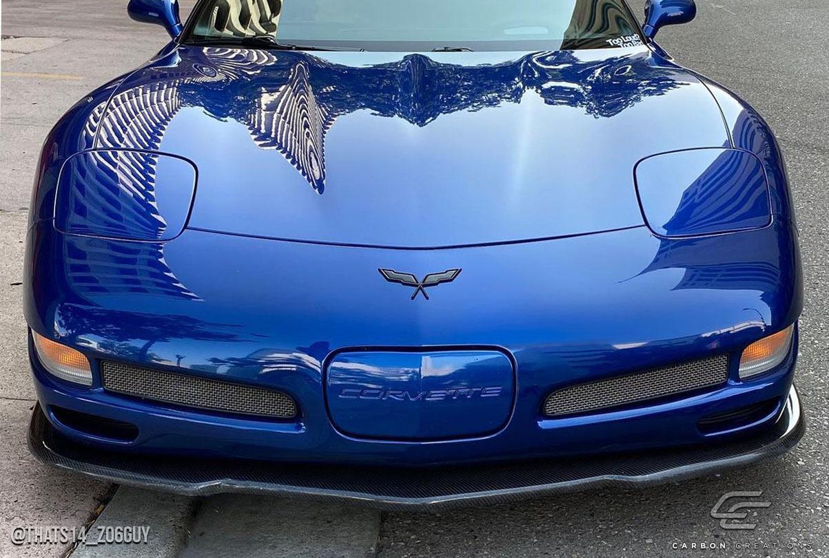 1997-2004 Chevrolet Corvette Carbon Creations C5R Carbon Fiber Front Lip