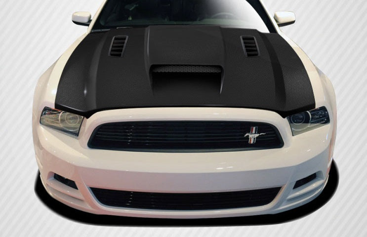 2013-2014 Ford Mustang Carbon Creations CVX Carbon Fiber Hood