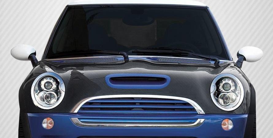 2002-2006 MINI Cooper Carbon Creations OEM Look Carbon Fiber Hood