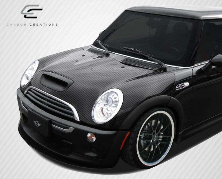 2002-2006 MINI Cooper Carbon Creations OEM Look Carbon Fiber Hood