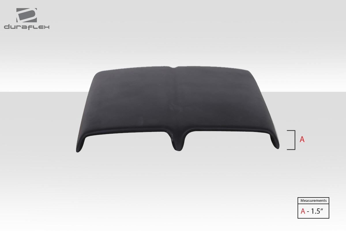 Universal Duraflex Ram Air Scoop 2 - 1 Piece