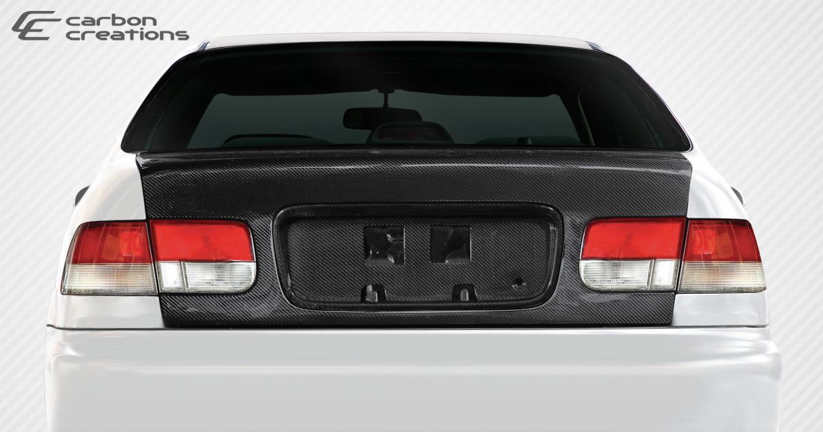 1996-2000 Honda Civic Carbon Creations OEM Look Carbon Fiber Trunk