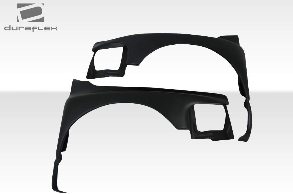 2002-2005 Dodge Ram Duraflex 4.5" Off Road Bulge Front Fenders - 2 Piece