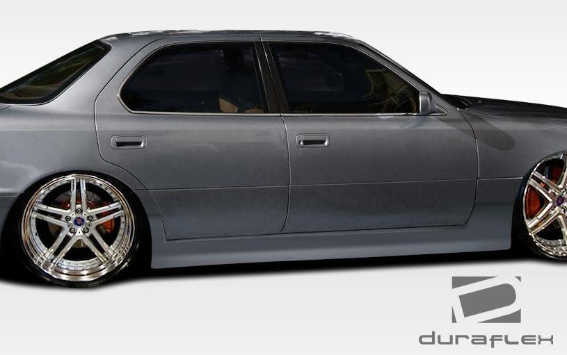 1995-2000 Lexus LS - Lexus Duraflex VIP Side Skirts