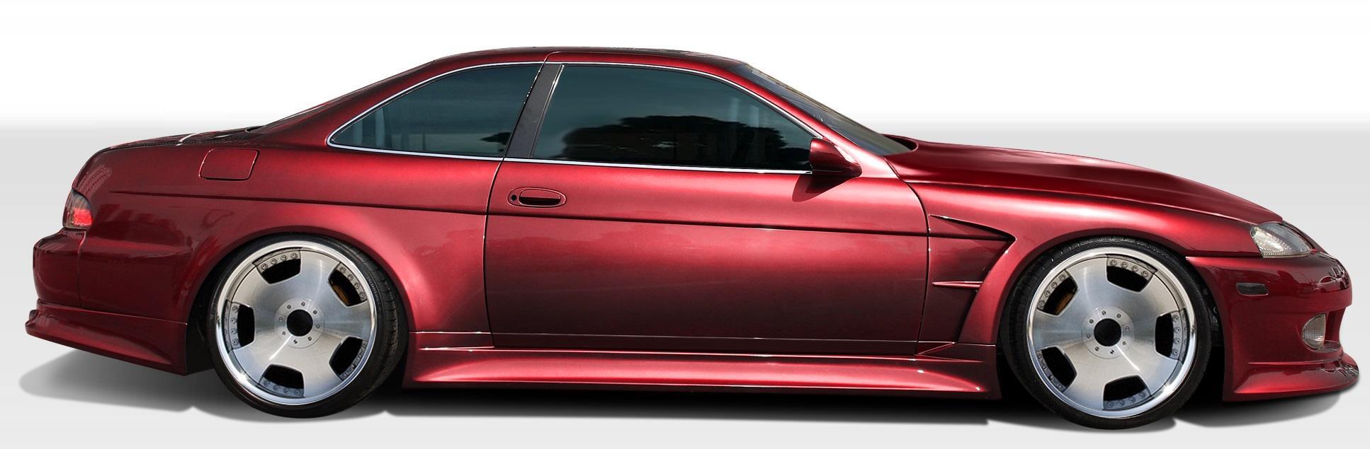 1992-2000 Lexus SC Duraflex V-Speed Side Skirts