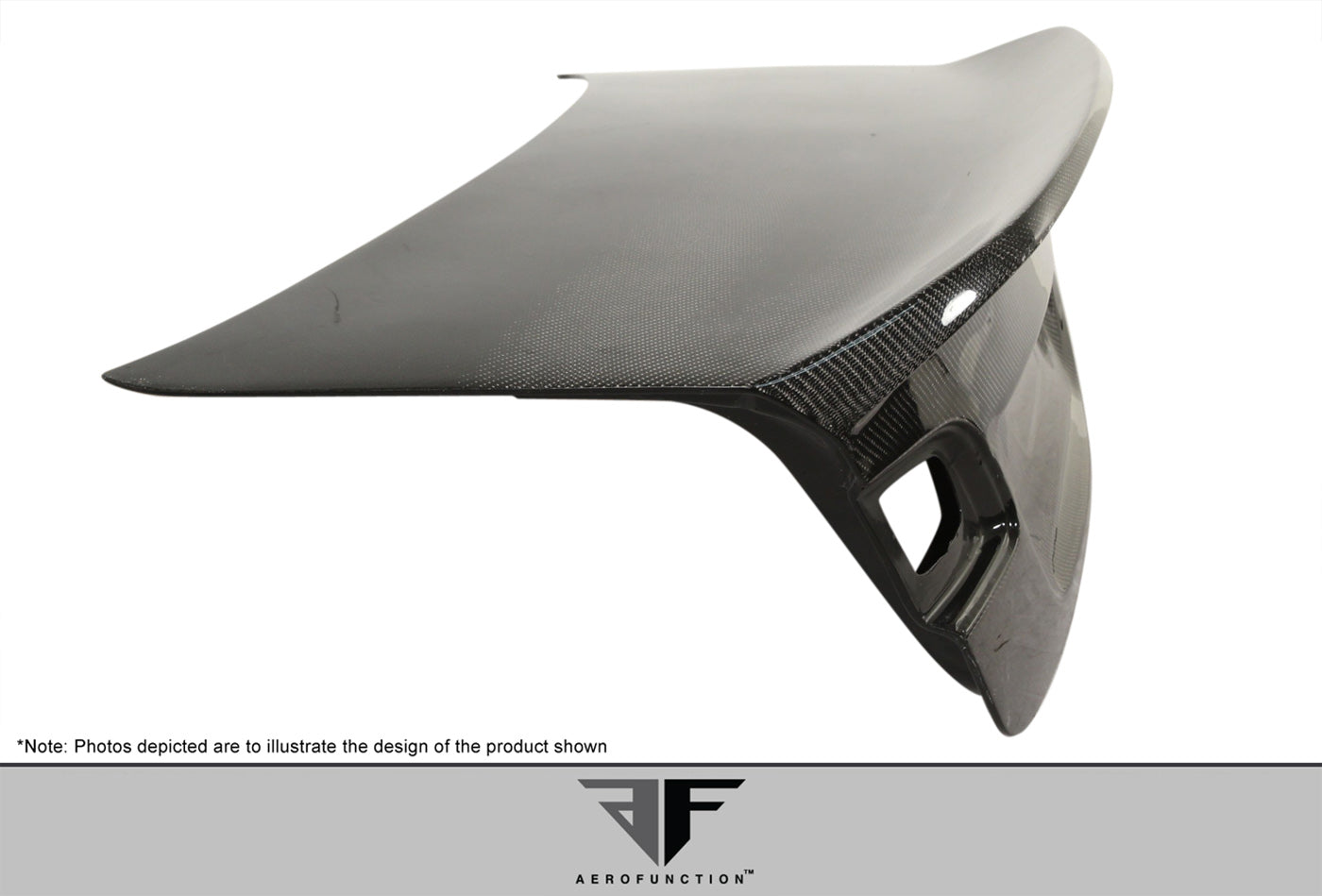 2007-2013 BMW 3 Series Aero Function AF-1 Carbon Fiber Trunk